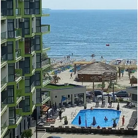 アパート Fabulous Beach & Spa Premium 20m De Plaja ナボダリ
